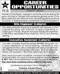 EXPRESS JOBS Pakistan Cricket Board Lahore Jobs